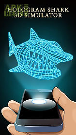 hologram shark 3d simulator