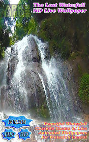 lost waterfall cascade 3d