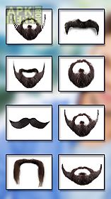 man mustache beard changer