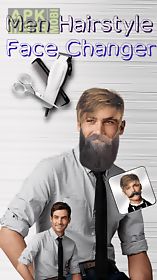 men hairstyle face changer