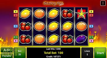 Sizzling hot™ deluxe slot