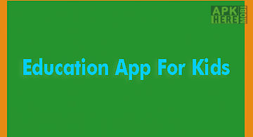 Education app for kids