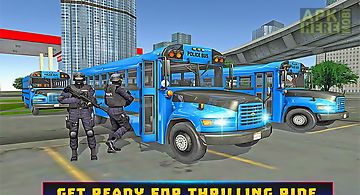 Police bus chase adventure