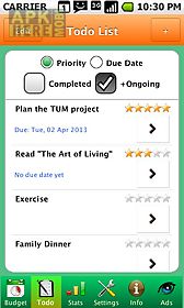 tum time budget - time manager
