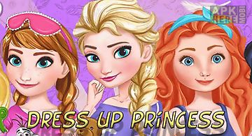 Dress up elsa and princesses for..