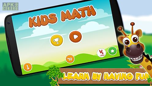 educational game for kids math