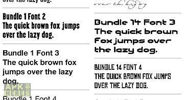 Fonts for samsung 1000+