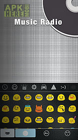 musicradio theme emojikeyboard