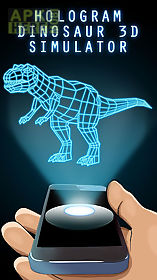 hologram dinosaur 3d simulator