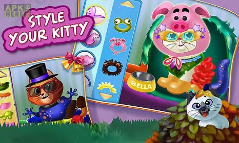 kitty cat pet dress up & care