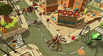 Spider simulator: amazing city