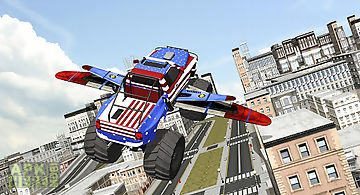 Flying monster truck games