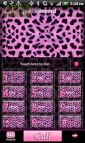 go contacts pink cheetah theme