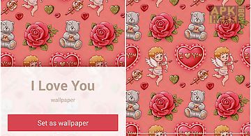 I love you: wallpaper & theme