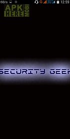 security geek