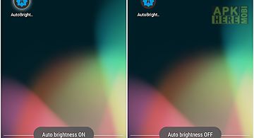 Auto brightness switch