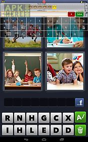 cheats for 4 pics 1 word