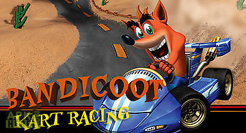 Bandicoot kart racing