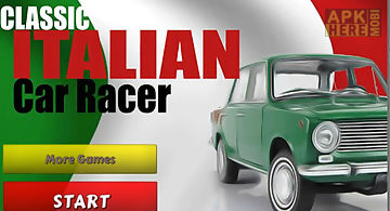 Classic italian car racing