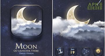 Moon go launcher theme