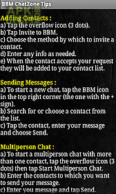 bbm chatzone tips