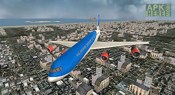 Airplane pilot simulator 3d