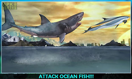 angry sea white shark revenge