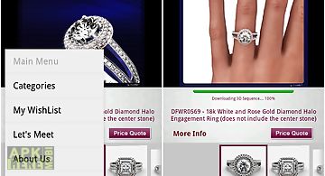 The vow engagement ring finder