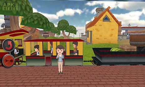 3d train game for kids