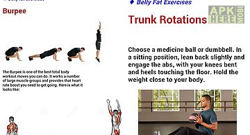 Belly fat exercises