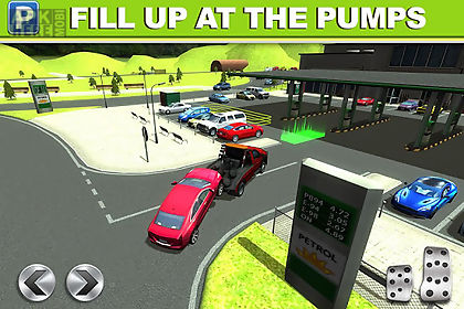 gas station car parking game