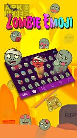 kika keyboard zombie emoji