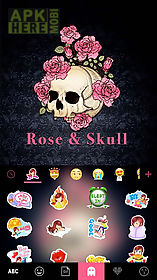rose n skull kika keyboard