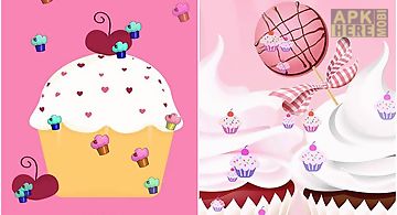Cute cupcakes Live Wallpaper