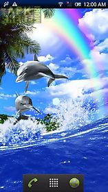 dolphin blue live wallpaper
