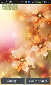 glowing flowers by creative factory wallpapers live wallpaper
