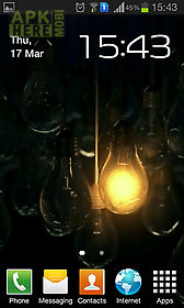 lighting bulb live wallpaper