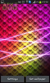 neon waves live wallpaper