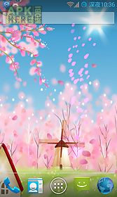 sakura  free live wallpaper