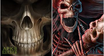 Skulls  Live Wallpaper