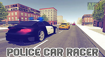Police car racer 3d