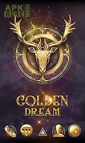 golden dream go launcher theme