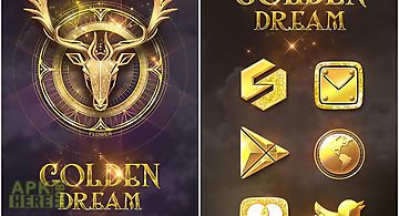 Golden dream go launcher theme