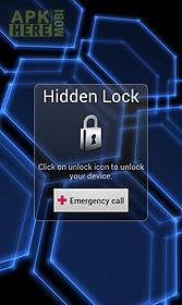 hidden lock