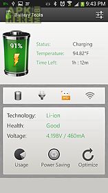 battery tools & widget android