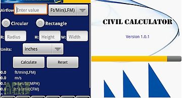 Civil calculator