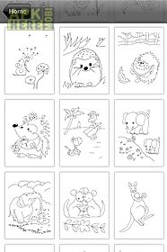 coloring book for kids: animal