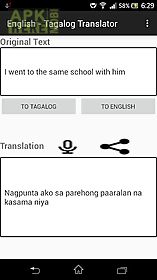 english - tagalog translator