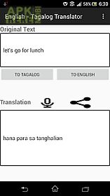 english - tagalog translator