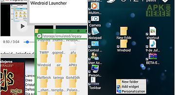 Windroid launcher (free)